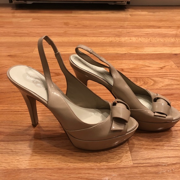 Women’s Nine West Platform Heels / Size: 9 - Picture 2 of 8